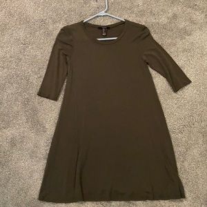 Army green dress